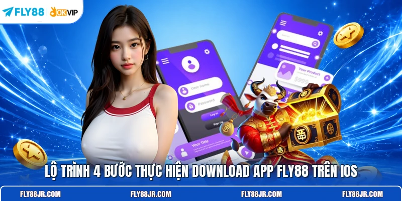 Lộ trình 4 bước thực hiện download app FLY88 trên iOS
