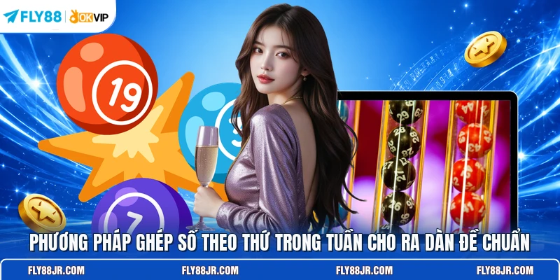 Phương pháp ghép số theo thứ trong tuần cho ra dàn đề chuẩn